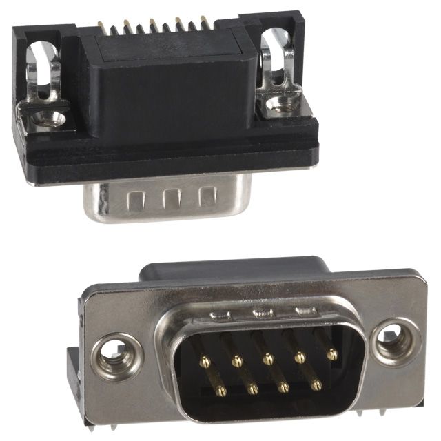 9 Pin D-Sub Connector Right Angle Male