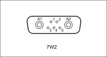 7w2 Connector | Contact Configuration
