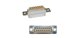 3 DBMH13H3SNA197 Combination Layout D Sub Connector DBMH13H3SNA197 Combo D DM Series 10 Contacts Receptacle DB-13W3 