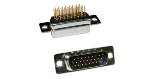 780-M Series High Density D-Sub Vertical Solder Connector