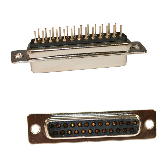 171 series dip solder d-sub connector