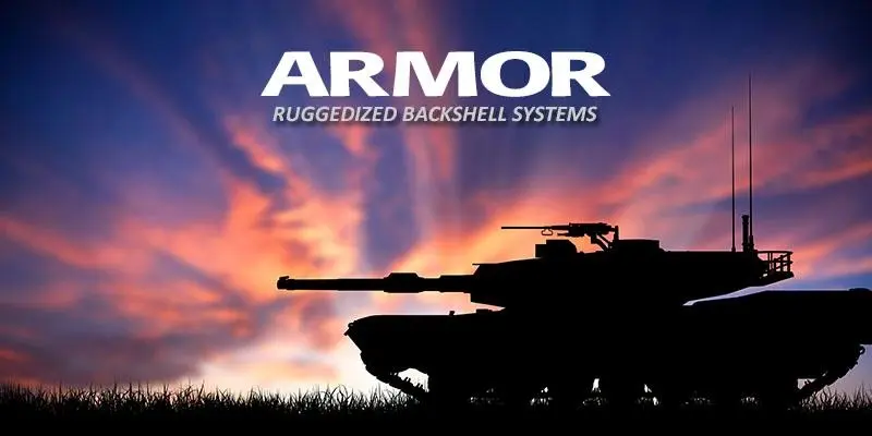 ARMOR Ruggedized D-Sub Backshell Systems