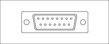 DB 15 Connector | Standard Density